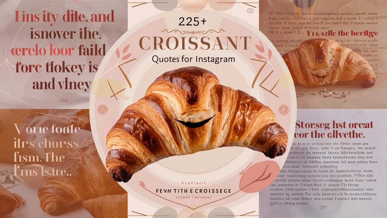 Catchy Croissant Quotes for Instagram