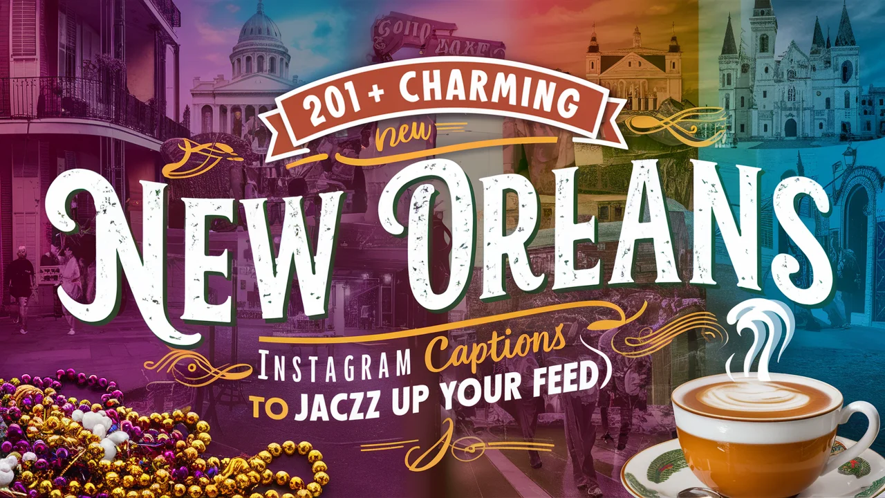 Charming New Orleans Instagram Captions to Jazz Up Your Feed