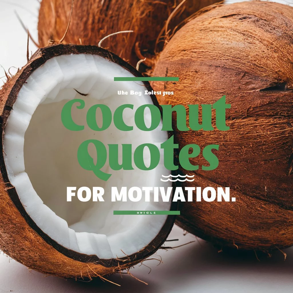 Coconut Quotes for Motivation