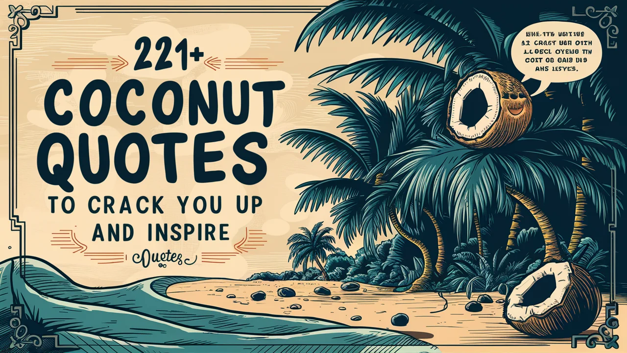 Coconut Quotes to Crack You Up and Inspire