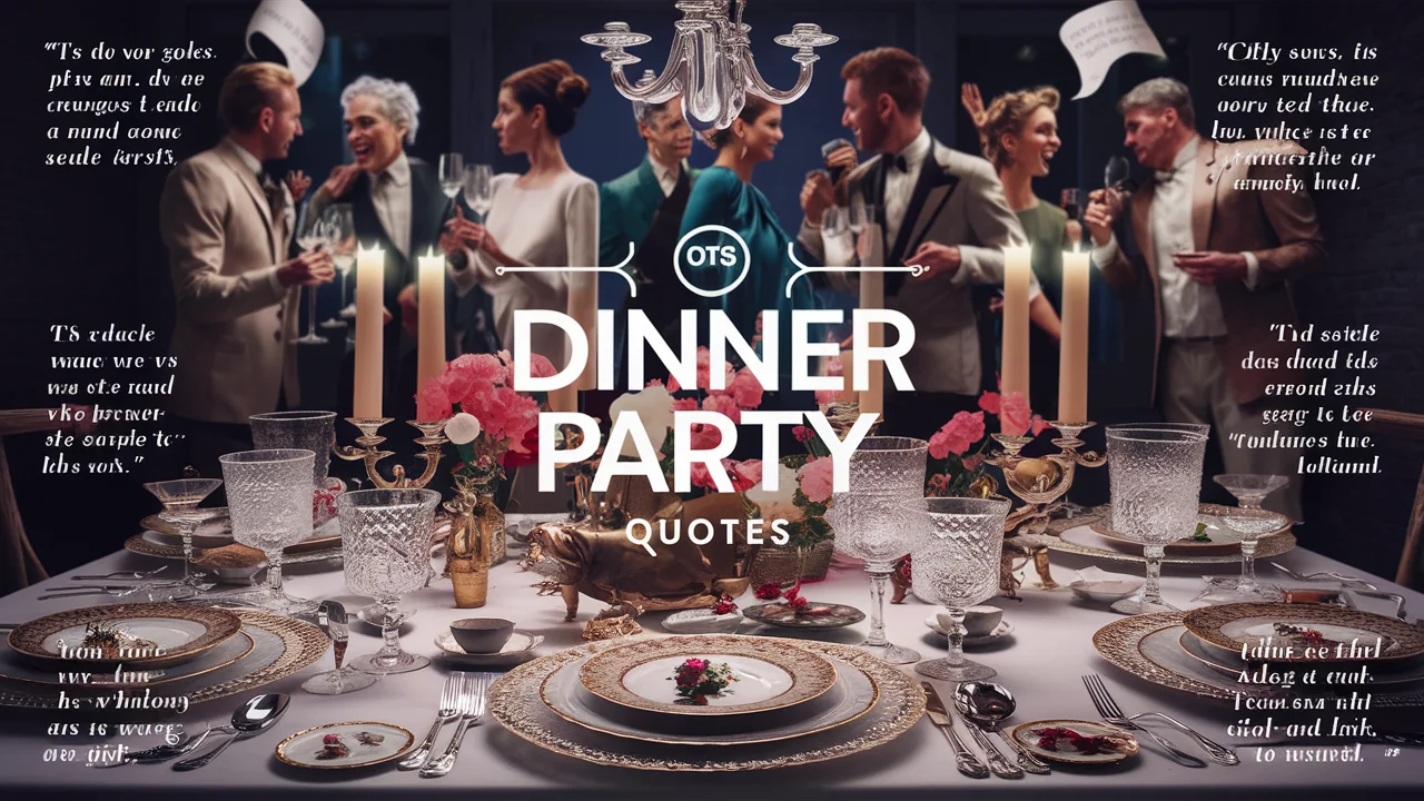 Dinner Party Quotes to Spice Up Your Next Gathering