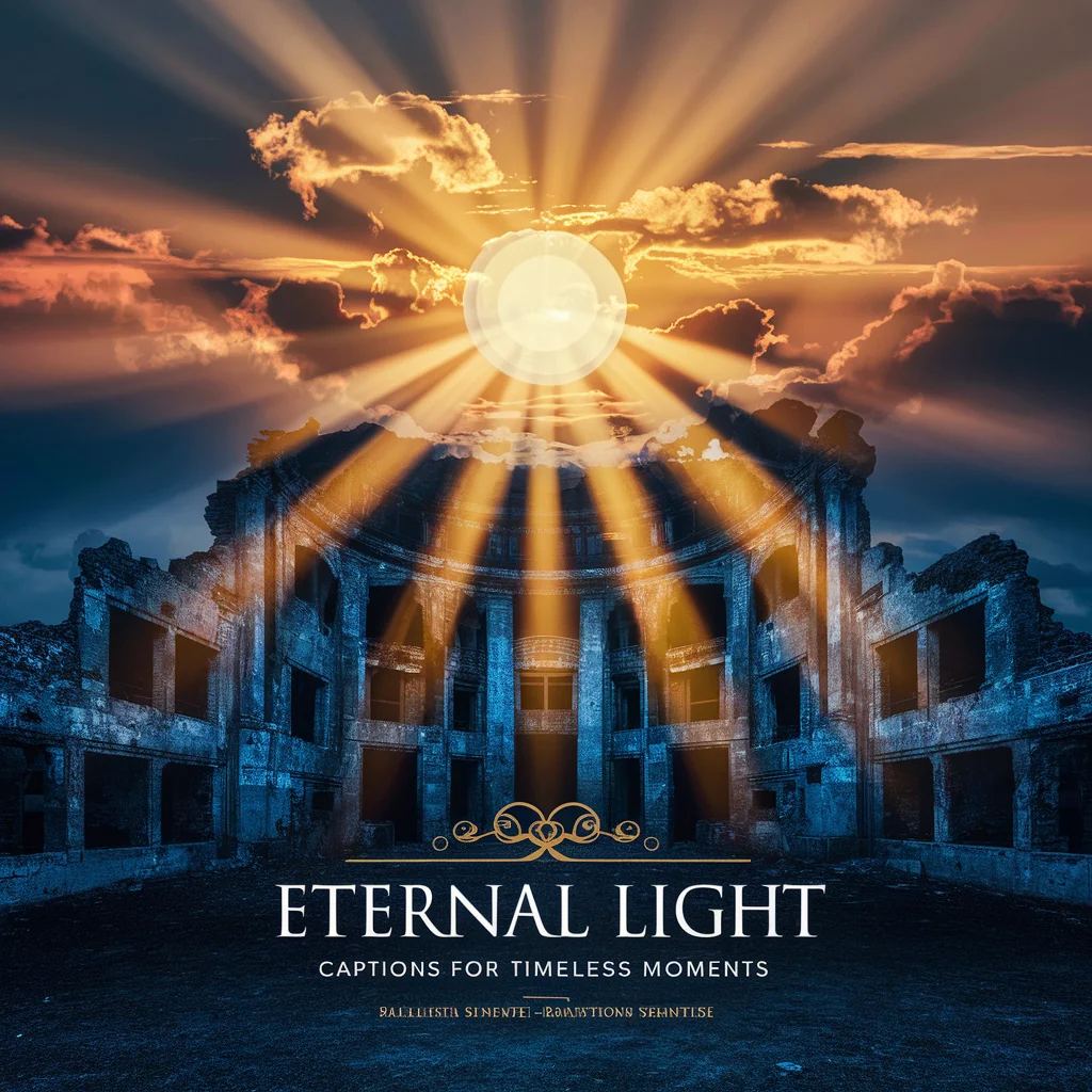 Eternal Light: Captions for Timeless Moments