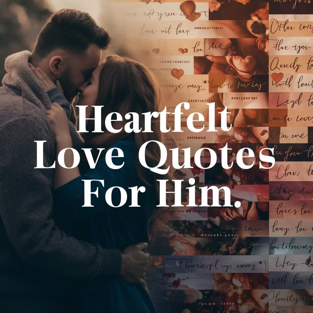 Heartfelt Love Quotes for Him