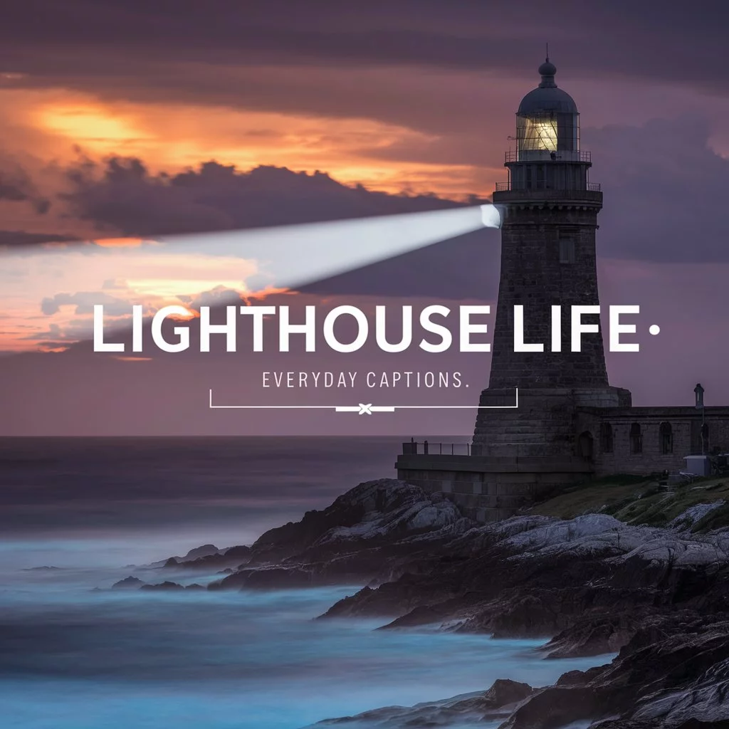 Lighthouse Life: Everyday Captions