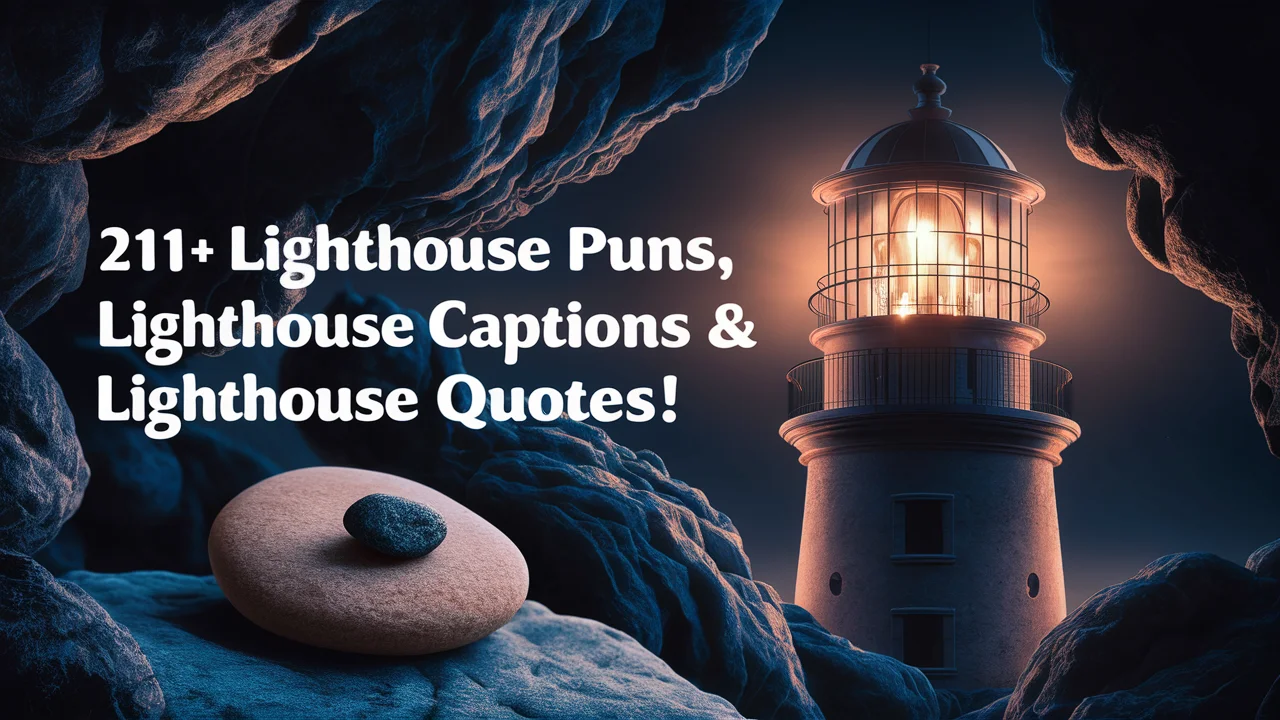 Lighthouse Puns, Lighthouse Captions & Lighthouse Quotes!