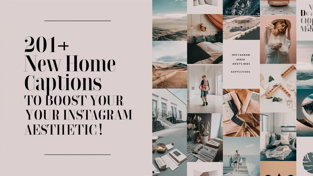 New Home Captions to Boost Your Instagram Aesthetic!