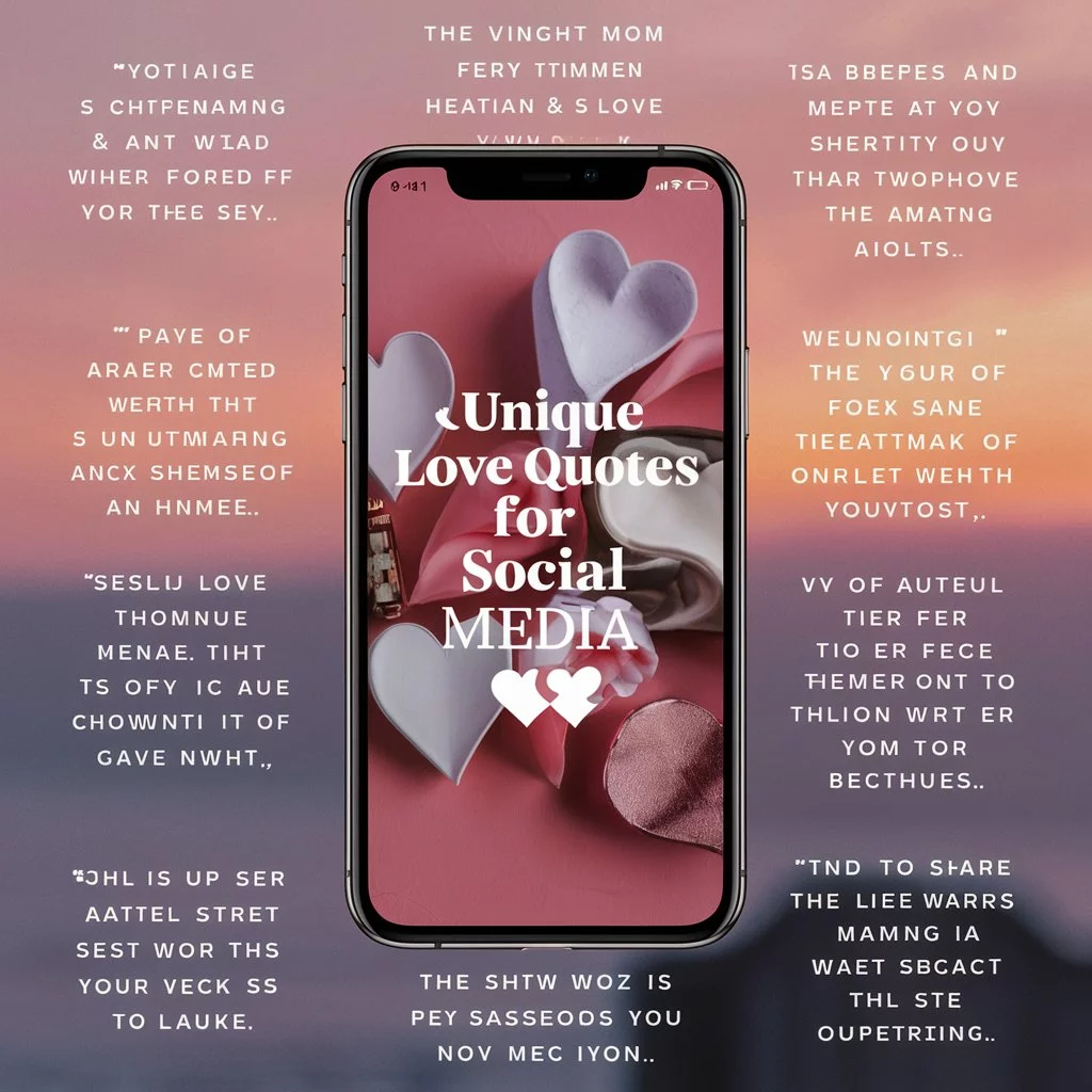 Unique Love Quotes for Social Media 