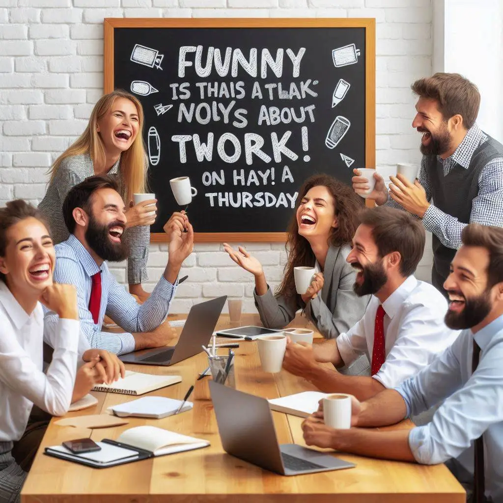 Funny Thursday Quotes About Work