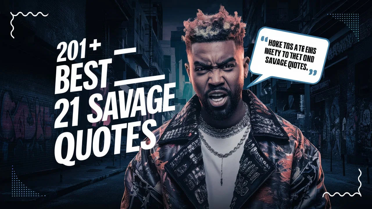 Best 21 Savage Quotes