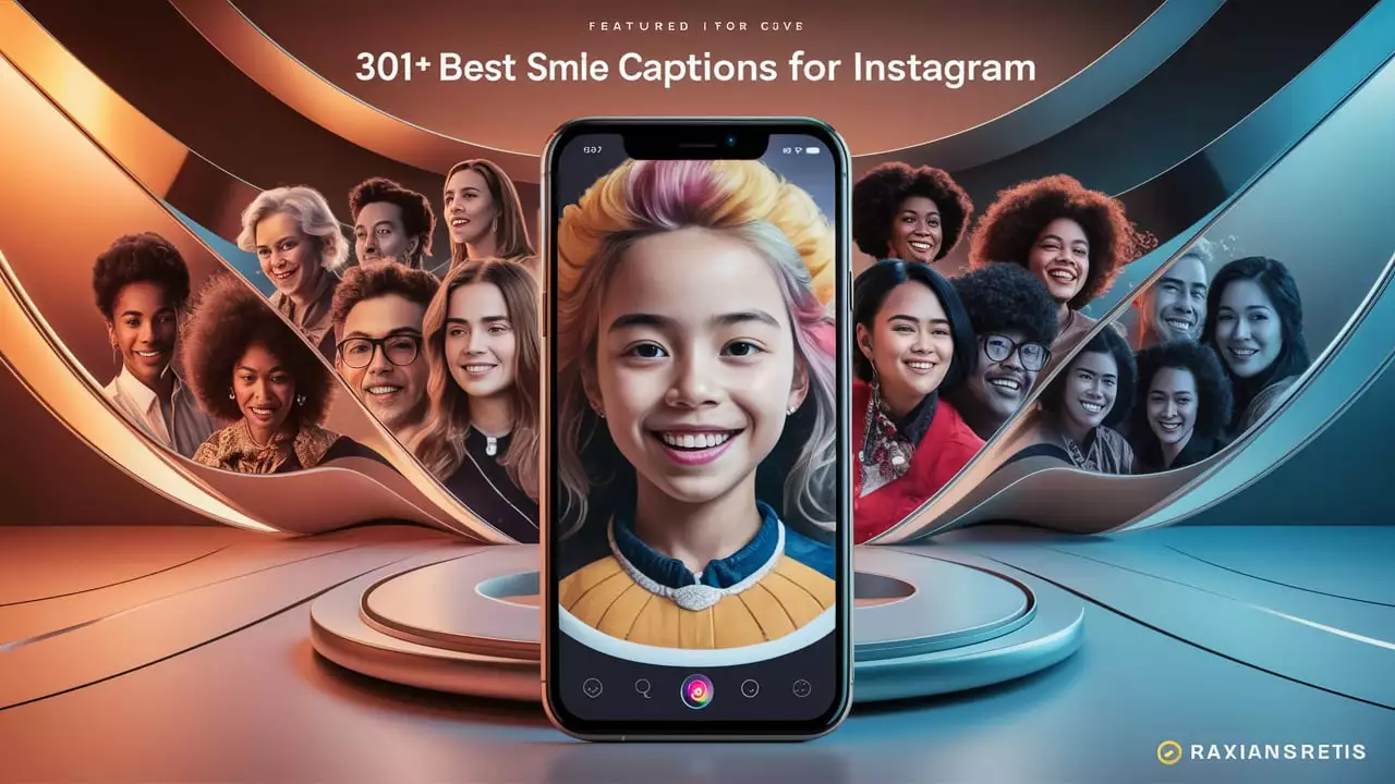 BEST Smile Captions for Instagram