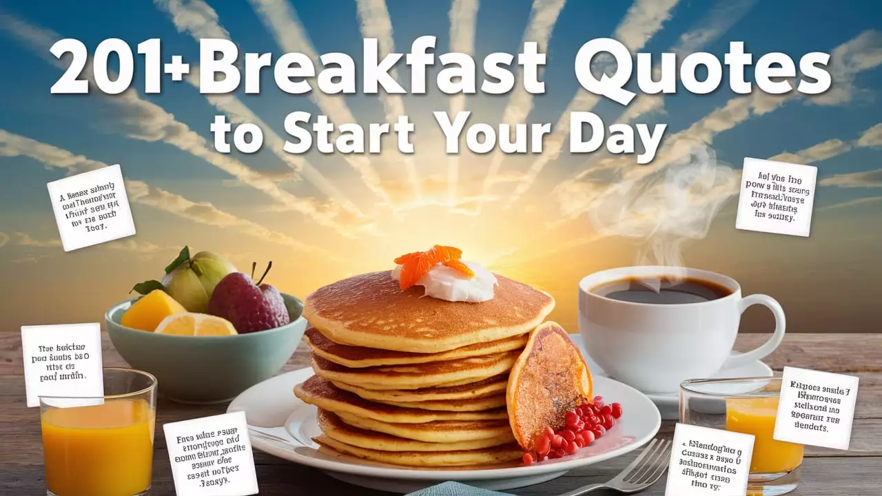 Breakfast Quotes to Start Your Day