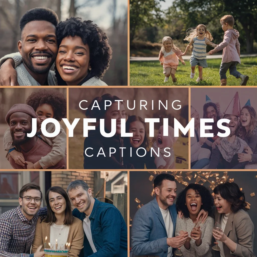 Capturing Joyful Times Captions