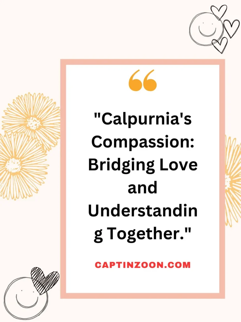 The Compassion of Calpurnia