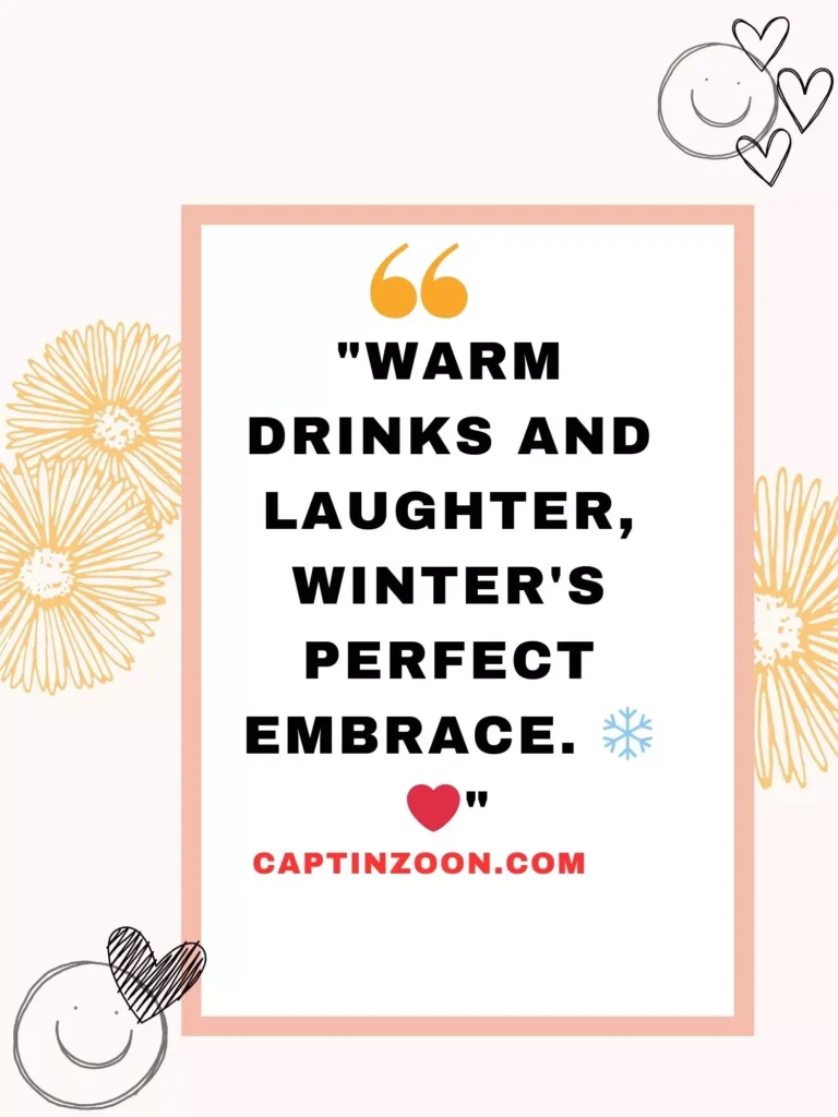 Cozy Winter Memories Captions