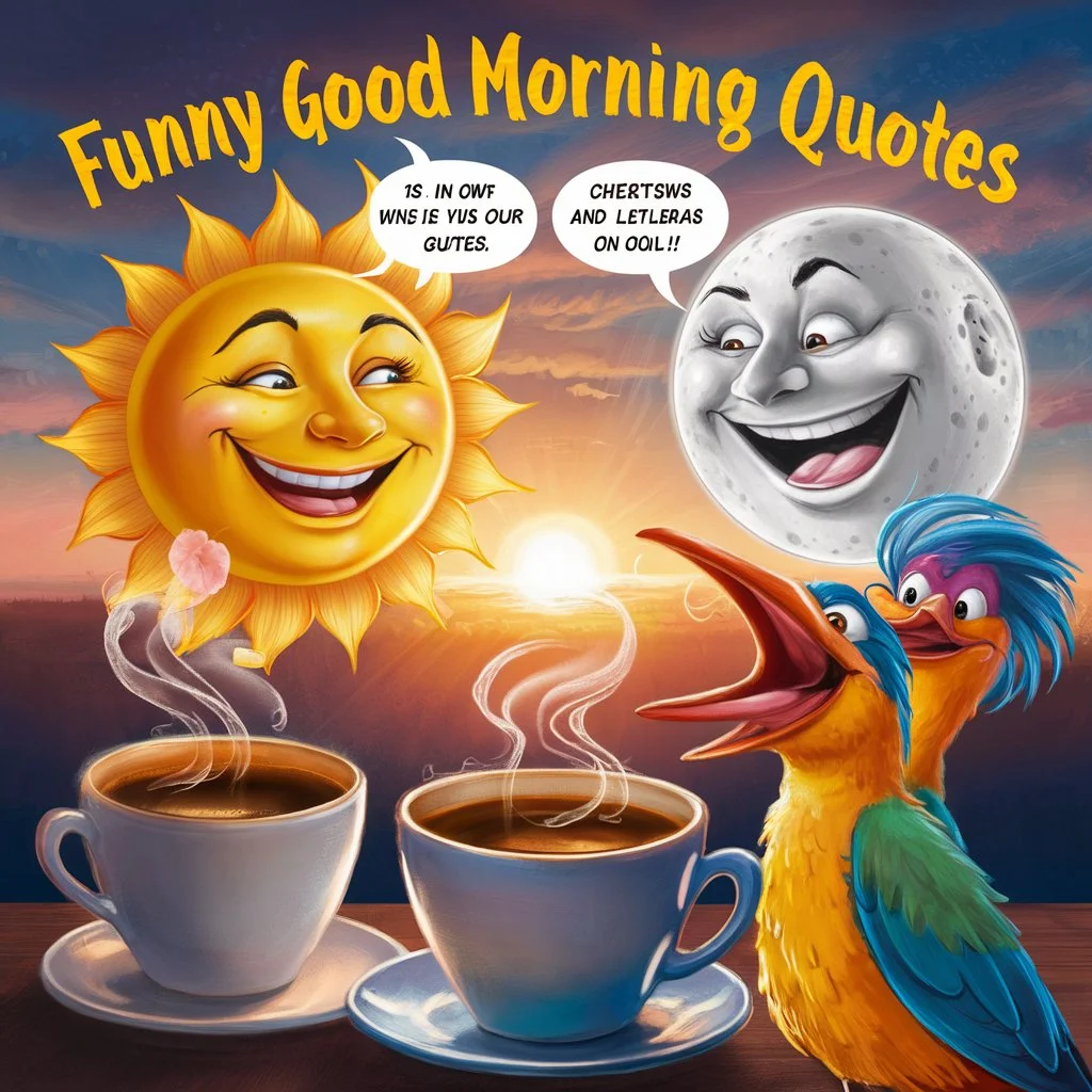 Funny Good Morning Quotes