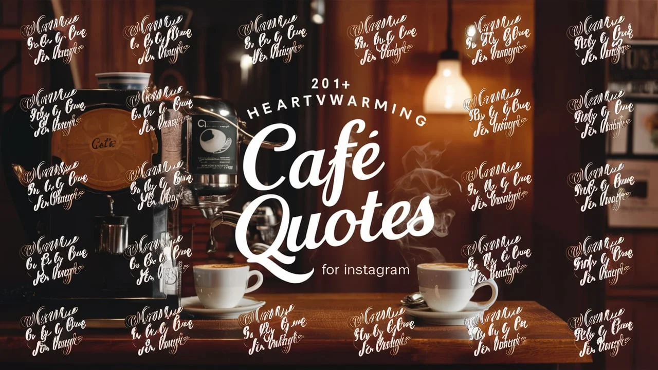 Heartwarming Cafe Quotes For Instagram