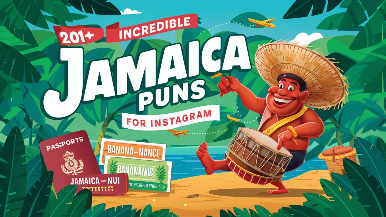 Incredible Jamaica Puns for Instagram