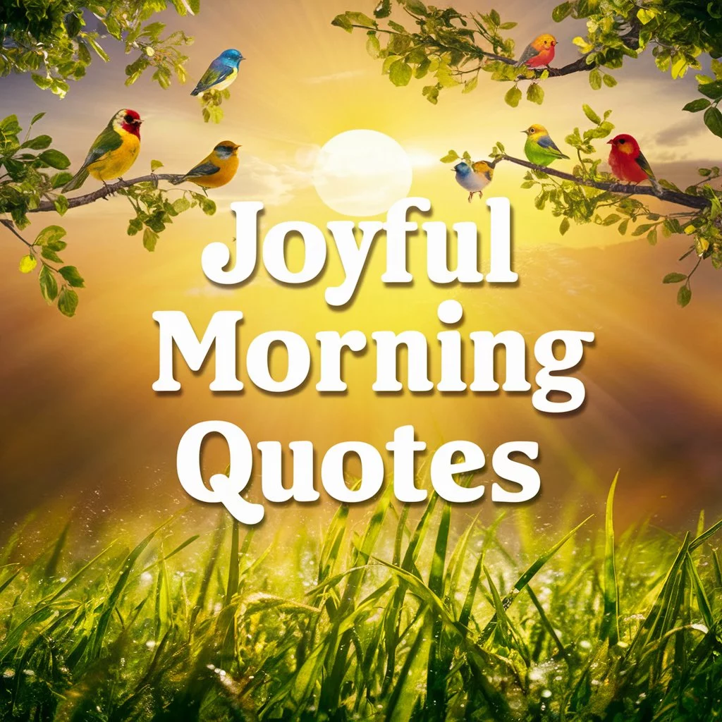 Joyful Good Morning Quotes