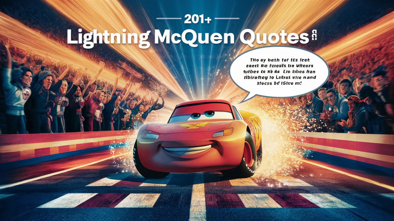 Lightning McQueen Quotes