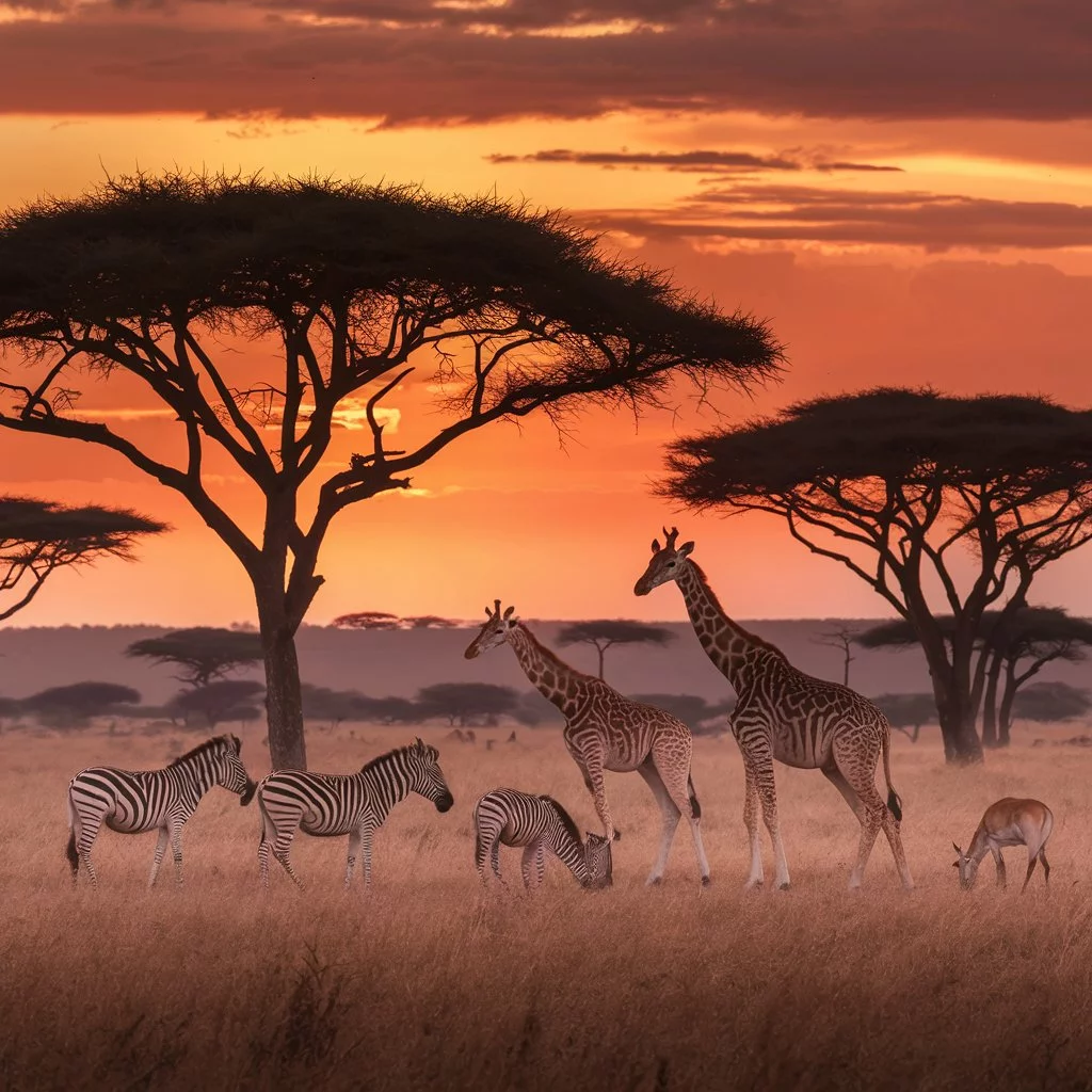 Safari Sunsets