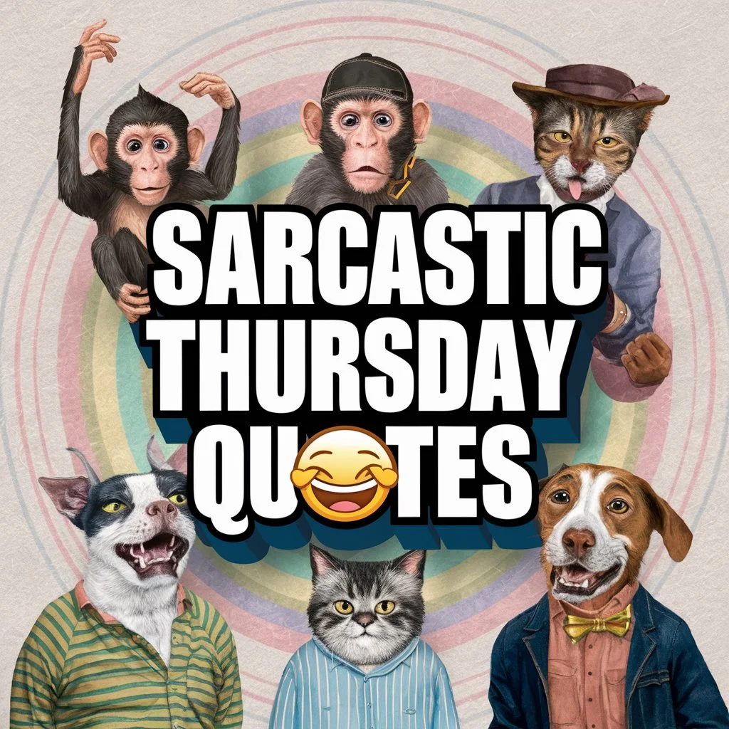 Sarcastic Thursday Quotes