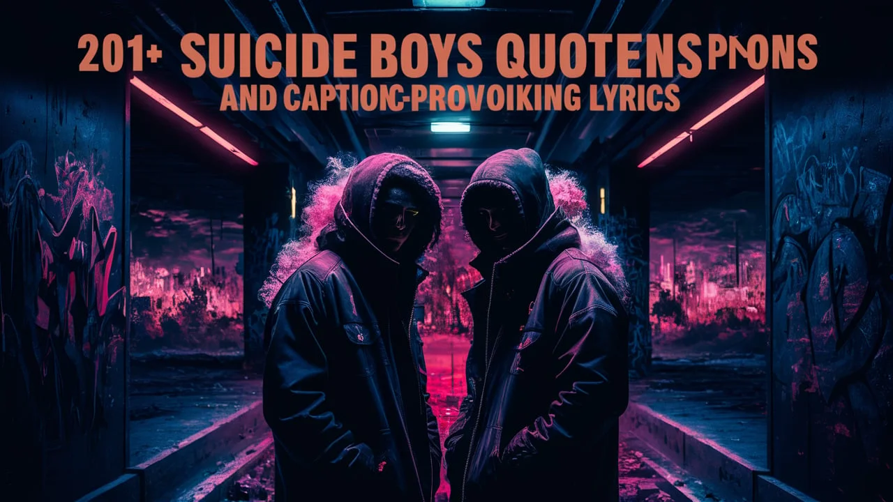 Suicide Boys Quotes and Captions-Provoking Lyrics