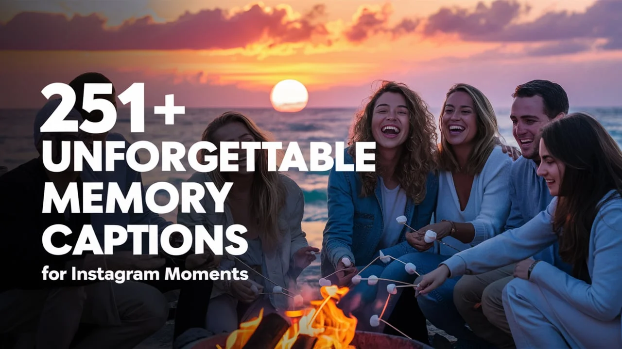 Unforgettable Memory Captions for Instagram Moments