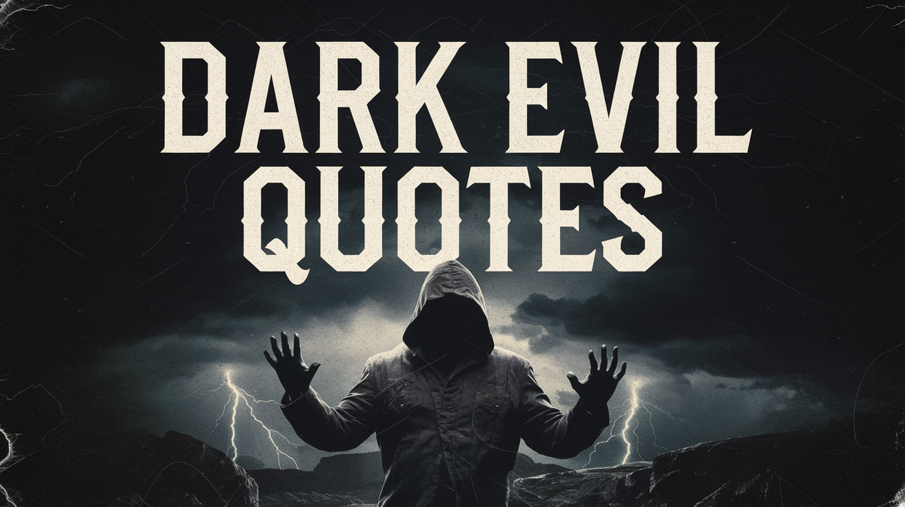 Dark Evil Quotes