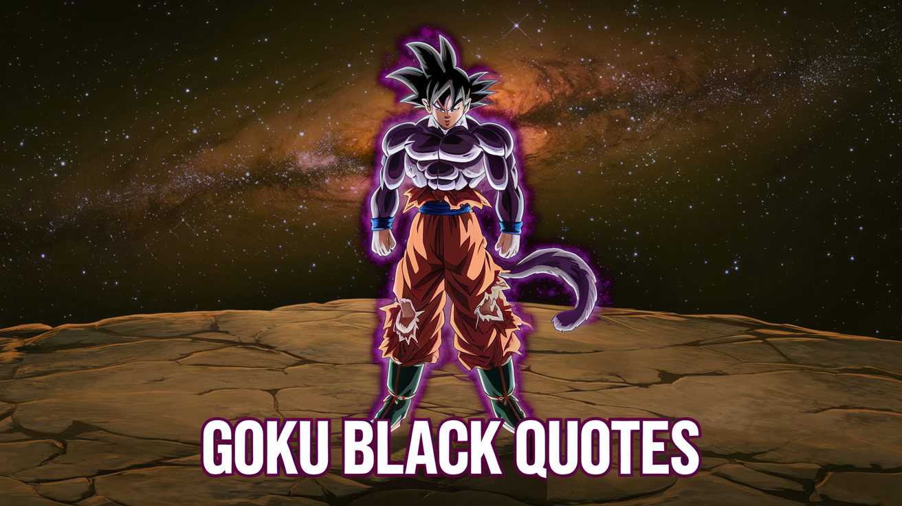 Goku Black Quotes