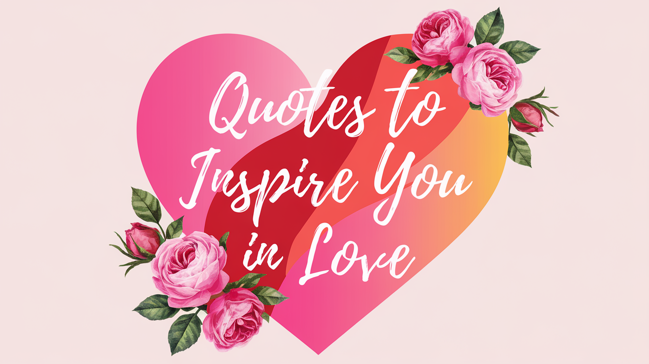 Quotes to Inspire You in Love